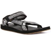 Teva Original Universale Quick-Dry Vegan Sandalo Uomo Nero Grigio UK 6 - 12