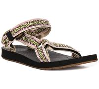 Teva Originale Universale Cinturino Sul Retro Prism Donna Sandalo IN Verde Multi