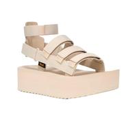 Teva Sandali da donna Flatform Mevia regolabili ad asciugatura rapida casual piatti, Betulla, 38 EU