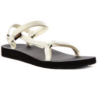 Teva Sandali Donna Slim Org Quick-Dry Slip-On In Bianco Nero UK 4-7