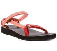 Teva Sandali Donna Slim Org Quick-Dry Slip-On In Bianco Nero UK 4-7