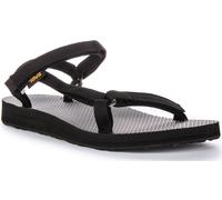 Teva Sandali Donna Slim Org Quick-Dry Slip-On In Bianco Nero UK 4-7