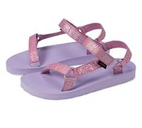 Teva Sandali originali universali luminosi per ragazza, Lilla Pastello, 19.0 cm
