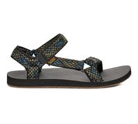 Teva Sandalo da donna con zeppa universale Midform, Piastrella Chroma Oliva/Blu, 12