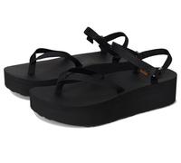 Teva Sandalo Flatform Donna Slim Sport, nero, 38 EU