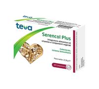 Teva Serencol Plus Integratore per il Colesterolo, 30 Compresse