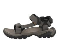 Teva Terra Fi 5 Universal Leather, Sandalo Sportivo Uomo, Grigio Scuro Gabbiano, 45.5 EU