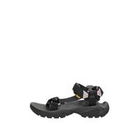 Teva Sandali da uomo Terra Fi Lite riciclati, vegani, con cinturini per outdoor Nero Taglia 40,5