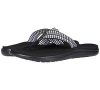 Teva Voya Flip, Infradito Donna, Bar Street White Multi, 38 EU