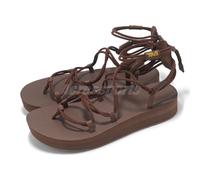 Teva W Midform Infinity Red Women Casual Lifestyle Platform Sandal 1127890-RUM