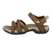 Teva Women's W Tirra Leather Sport Sandal, 8, Colore: marrone miele., 41 EU