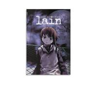 TEWRGEU Serial Experiments Lain Poster Arte da Parete Tela Copertura Estetica Poster Immagine Vintage per Camera 30 x 45 cm (30 x 45 cm) Stile Senza Cornice