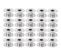 Tewzafiya Capsula Bobina per Macchina da Cucire, Set di Bobine in Acciaio, 20 Pezzi, per Macchine da Cucire, per sarti Designer esperti, Principianti, Donne, Uomini, Nonna Madre