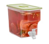 Tewzafiya Distributori Di Bevande Per Feste | Distributore D'Acqua Con Barattolo Portatile | Boccia Trasparente Portatile Grande Capacità 3,9L Ideale Per Frigo, Casa E Cocktail All'aperto