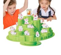 Tewzafiya Giochi di Equilibrio per | Albero Impilare Puzzle da Tavolo | Giocattolo interattivo per Famiglia in Classe Ragazze Ragazzi Interni Esterni