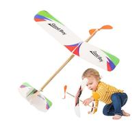 Tewzafiya Modellini aerei da costruire, kit modello ridotto aereo per, giocattolo educativo alimentato da elastico per esterno, compleanni e feste in con apprendimento giocoso