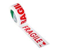 Tewzafiya Nastro adesivo di sicurezza, nastro di avvertimento rosso, nastro adesivo di sicurezza rosso fragile per imballaggio