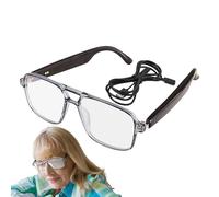 Tewzafiya Occhiali traduttori con intelligenza Artificiale | Occhiali Intelligenti per Viaggi, Guida e riunioni - Intelligenti per Uomo e Donna con Supporto per chiamate in più Lingue e Video