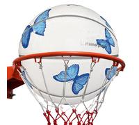 Tewzafiya Pallone Da Basket Femminile,Palla Allenamento Rimbalzante Interno Esterno - Attrezzatura Sportiva Leggera Portatile per Viaggio Casa Spiaggia