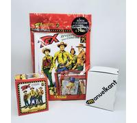 Tex Avventura Senza Confini Starter Pack album + Box 50 bustine figurine Panini