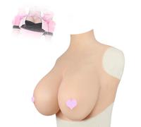 Tex-Eorey Forme di Seno in Silicone lastre realistiche di Seno riempite con Gel di Silicone Forme di Seno finte per Crossdresser,Wheat