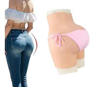Tex-Eorey Silicone Butt Pants HIPS Lifter Hip Enhancer Biancheria Intima Maschile a Femmina Finto Ass Control Panty per Crossdresser Drag Queen,Natrual,Upgrades