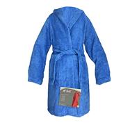 Tex family Accappatoio Azzurro Hi Tech in Spugna di Cotone per Bambini e Bambine con Cappuccio, 400 gr/mq, Made in Italy (Bluette, 8 anni)