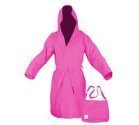 Tex family - Accappatoio in Microfibra PODDY | Leggero e Compatto | Asciugatura Rapida | Ideale per Sport e Viaggio, Fucsia, M, Medium