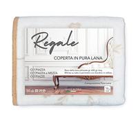 Tex family COPERTA pura lana REGALE VERGINE Matrimoniale
