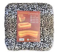 Tex family COPRIDIVANO ANGOLARE Universale Bristol LEOPARDATO MACULATO