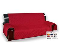 Tex family COPRIDIVANO BX SALVADIVANO VIVY TRAPUNTATO PIANO LISCIO ROSSO-BORDEAUX - 4 POSTI seduta cm. 230