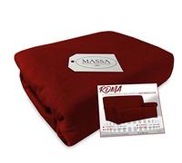 Tex family COPRIDIVANO Universale elasticizzato ROMA antimacchia BORDEAUX - 3 POSTI da cm. 160 a 230