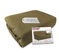 Tex family COPRIDIVANO Universale elasticizzato ROMA antimacchia TORTORA - 2 POSTI da cm. 110 a 170