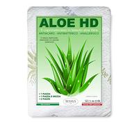 Tex family COPRIMATERASSO traversa Aloe Vera HD antiacaro e Anallergico Made in Italy - 1 Piazza E Mezza