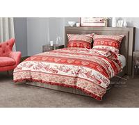 Tex family Copripiumino Pian Benot Tirolese in Morbida Microfibra Made in Italy - Matrimoniale 2 PIAZZE cm. 250X200