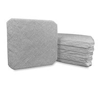 Tex family COPRISEDIA con Ali alette in Tessuto Jacquard (Cinigliato Tinta unita Grigio)