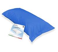 Tex Family Federa Brigitte 50×120 cm - Soprafedera in Cotone 100 % con Chiusura Clic-Clac - Una Piazza e Mezza (Misura Francese) - Bluette