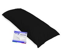 Tex family Federa King Matrimoniale Misura cm. 55 X 180 - Nero