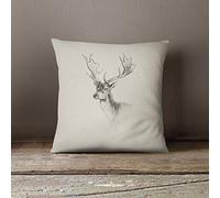 Tex family Federa per Cuscino ARREDO tirolese CERVO beige ECRÙ cm. 40x40