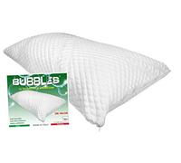 Tex family GUANCIALE Letto 1 Piazza e Mezza Francese 1 1/2P Misura 50x120 cm, Antiacaro, Anallergico, Made in Italy, Doppia Federa Cotone e Memory Massaggiante