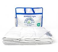 Tex family Piumino BORMIO Light by Daunex - Mezza Stagione, 100% Piumino Oca, Cotone Bianco, Filling Power 650, Made in Italy - Cm. 250x220