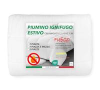 Tex family Piumino Sintetico Estivo IGNIFUGO Antifiamma Made in Italy OMOLOGATO - 1 Piazza E Mezza