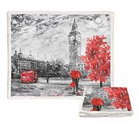 Tex family Plaid Coperta in Pile Sherpa Fantasy HD Dipinto Londra