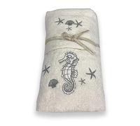 Tex family SET ASCIUGAMANI MARE CAVALLUCCIO MARINO BEIGE