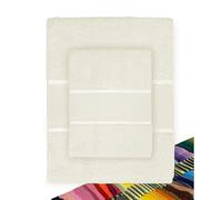 Tex family Set Asciugamani Spugna Tela Aida da ricamare Punto Croce 1+1 Viso E OSPITE con Filato in Omaggio - Beige