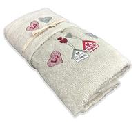 Tex family SET ASCIUGAMANI TIROLO TIROLESE LOVE TORTORA
