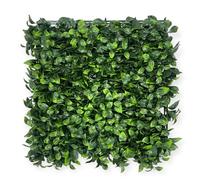 Tex family SIEPE Decorativa da Parete Finta Artificiale a Foglie per Muri e Balconi Ornamentale da Interno e da esterno Perù - Cm. 100x100