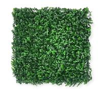 Tex family SIEPE Decorativa da Parete Finta Artificiale a Foglie per Muri e Balconi Ornamentale da Interno e da esterno Cile - Cm. 50x50