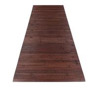 Tex family Tappeto Cucina in Legno Bamboo Woody Unito Marrone - Cm. 50x360