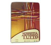 Tex family Telo ARREDO copritutto Gran Foulard copriletto COPRIDIVANO Tessuto (1 Piazza, Kioto Arancio)